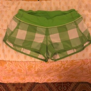 Lululemon Speed Shorts
